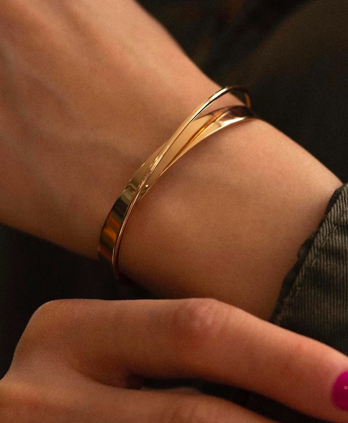 بنگل طلا ۱۸ عیار